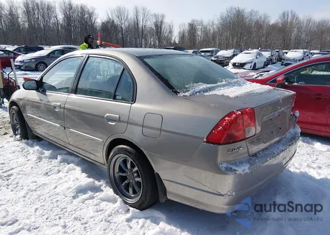 2004 Honda Civic Lx z USA, uszkodzony, nr VIN 2HGES16504H562864